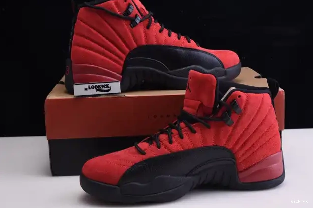Rep MAX Jordan CT8013-602 Reverse Flu Retro Air 12 Game 0405
